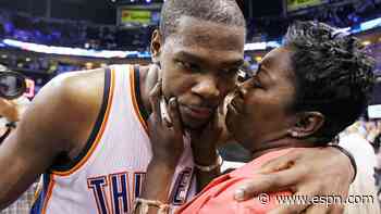 For Mother's Day, here are some classic moments between athletes and their mothers