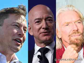 Elon Musk, Jeff Bezos, and Richard Branson each have a different plan for space. Here's how they stack up. - Yahoo News