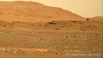 NASA Mars helicopter heard humming through planet's thin air