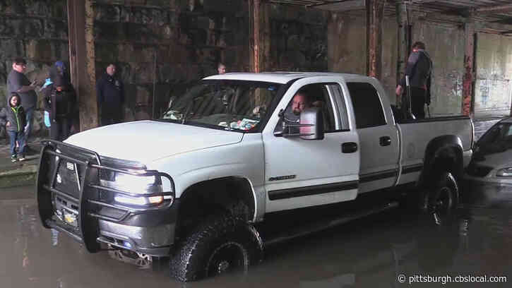 Four People Rescued From Rising Flood Waters In New Castle