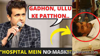 Sonu Nigam insults netizens by calling them "gadhon" and "ullu ke patthon
