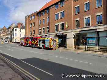 Firefighters at ongoing incident in York