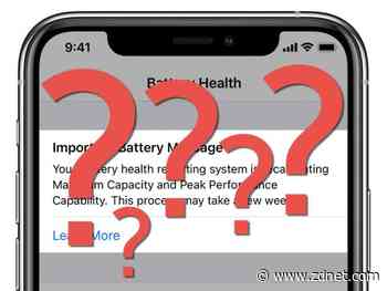What happens when iOS 14.5 finishes recalibrating your iPhone's battery?