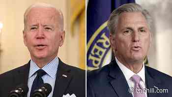 Biden's relationship with top House Republican is frosty