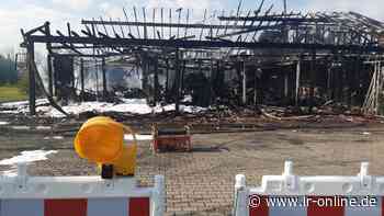 Feuerwehreinsatz Guben: Firma Werkzeug-Lehmann niedergebrannt - Lausitzer Rundschau