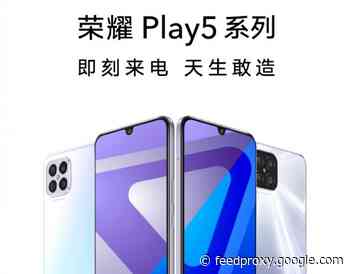 Honor Play 5 smartphones are launching 18th of May