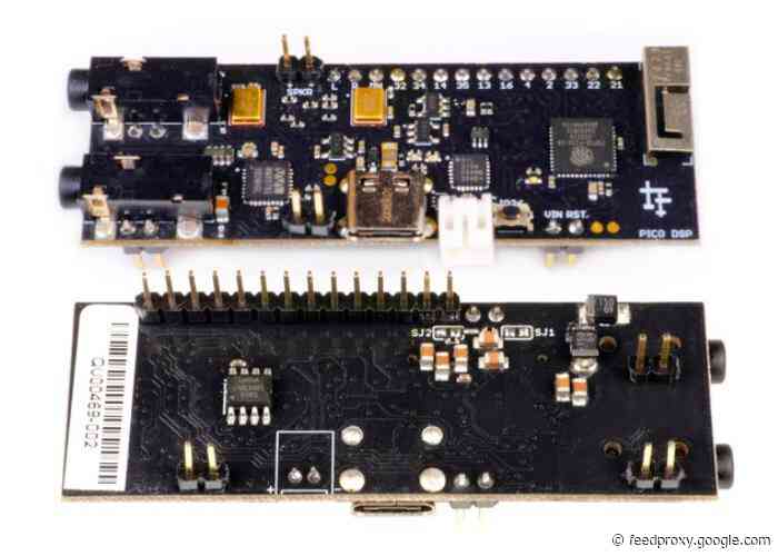 PICO DSP ESP32-based Arduino audio input shield