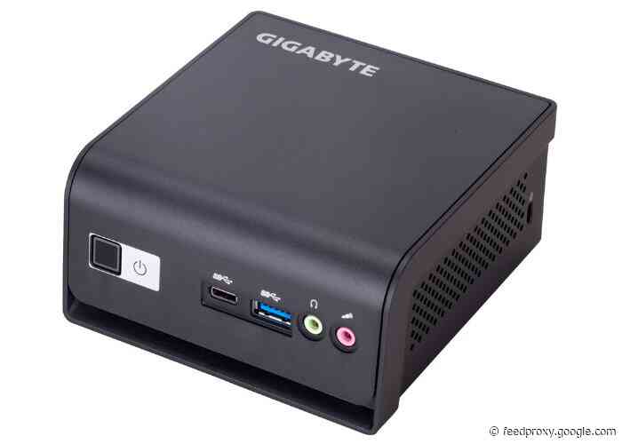 GIGABYTE BRIX Jasper Lake Pentium Silver and Celeron desktop mini PC range unveiled