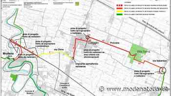 Progetto per la ciclabile Modena-Castelfranco, cantiere nel 2022 - ModenaToday