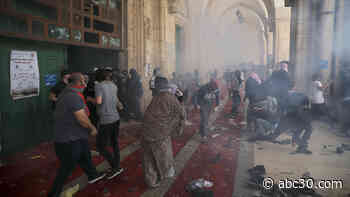 Hamas fires rockets deep into Israel, escalating tensions