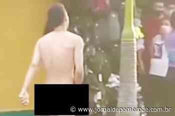 Homem circula sem roupa em cidade de SC - Jornal de Pomerode