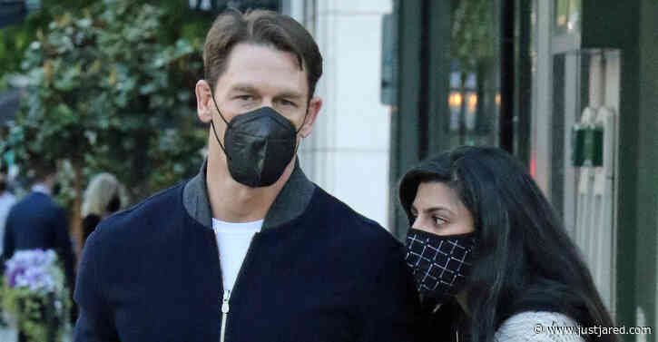 John Cena & Wife Shay Shariatzadeh Keep Close During Romantic Stroll
