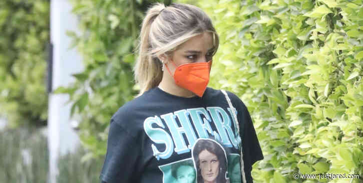 Addison Rae Wears T-Shirt with Mom Sheri on It in Honor of Mother's Day!