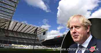 Boris Johnson confirms Newcastle's fans can return to St James' Park