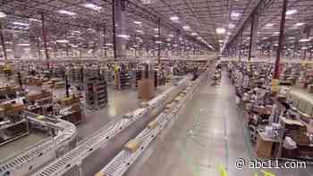 Amazon to build processing center in Johnston County, creating 500 jobs