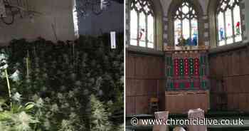 Four men arrested after 1,200 cannabis plants found in County Durham church