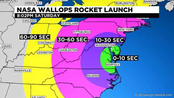 NASA Rocket Launch Should Be Visible Along East Coast Monday Night