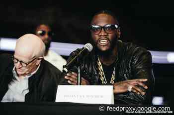 Deontay Wilder showing off his new KO combination punching