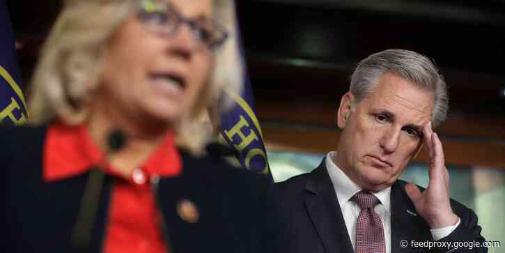 House GOP leader Kevin McCarthy backs ousting Liz Cheney from leadership over her criticism of Trump while claiming Republicans 'embrace free thought and debate'