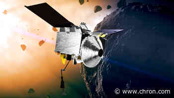 NASA spacecraft begins 2-year trip home with asteroid rubble