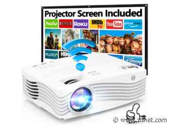 Dr J AK-50 Projector review: Stereo sound and 300 inch projection