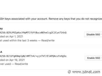 GitHub shifts away from passwords with security key support for SSH Git operations