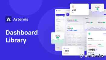 Artemis Dashboard UI Library for Tailwind CSS