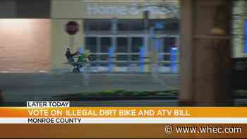Monroe County lawmakers to vote on illegal ATV/dirt bike bill