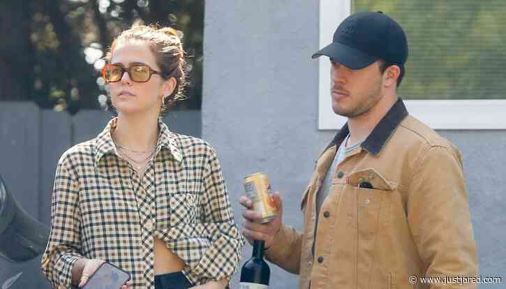 Zoey Deutch Picks Up Boyfriend Jimmy Tatro for a Friday Excursion