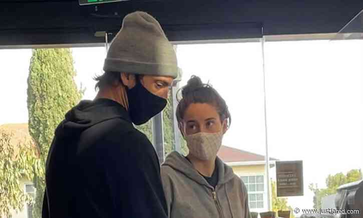 Shailene Woodley & Aaron Rodgers Pick Up Food-to-Go in Santa Monica