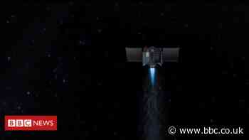 Nasa craft carrying 4.5bn-year-old asteroid dust begins long trek home