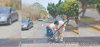 Reparan rejillas en Lomas de Ahuatlán , Cuernavaca - Diario de Morelos