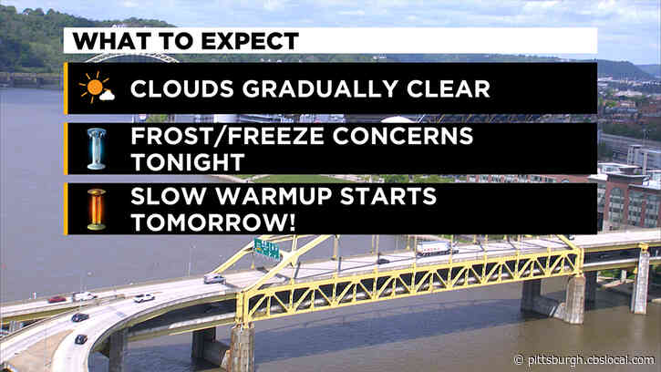 Frost Advisory Issued For Southwestern Pennsylvania, Other Areas