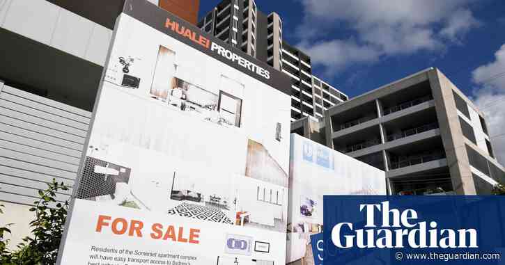 Treasury says slower population growth to ease prices as homebuilder and first-home buyer aid fires up market