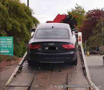 Audi imported from Singapore seized in Bolton