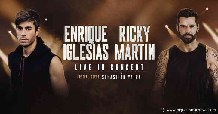 Enrique Iglesias And Ricky Martin Join Forces for a Post-COVID North American Arena Tour