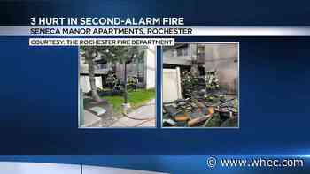 3 hurt in Rochester apartment complex fire