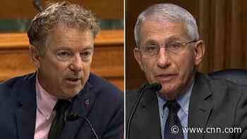 Rand Paul and Dr. Fauci clash over Wuhan lab theory