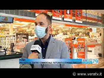 Fermo - Protesta al centro commerciale, fatturati e stipendi dimezzati a causa delle chiusure - Vera TV