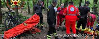 San Fermo, cade in bici Soccorso con l'elicottero - La Provincia di Como