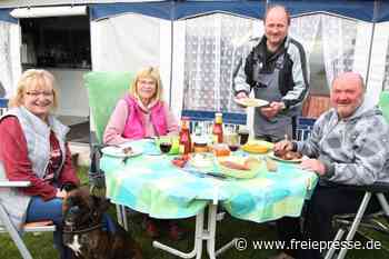 Grillsaison an der Talsperre Pöhl hat begonnen - Freie Presse