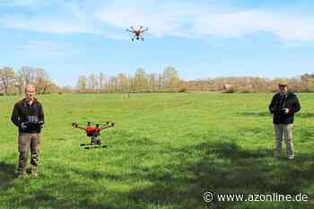 Drohne vor der Wiesenmahd im Einsatz: Rehkitz-Rettung aus der Luft - Ascheberg - Allgemeine Zeitung