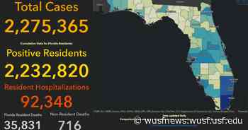 Florida Reports Another 3263 New Coronavirus Cases - WUSF News