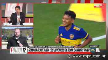 Semana clave para los juveniles de Boca: Santos y River - ESPN