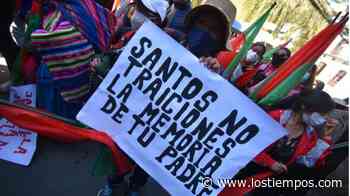 Militantes de Jallalla protestan contra Santos Quispe y determinan su expulsión - Los Tiempos