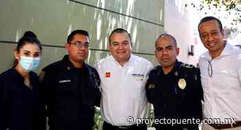 Reconoce "Pepe" Celaya labor en seguridad de Bomberos de Hermosillo - Proyecto Puente