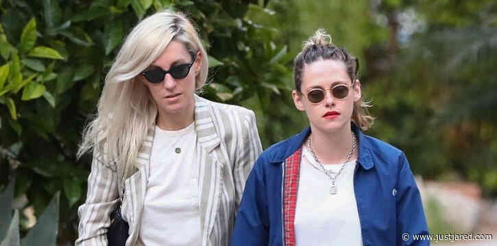 Kristen Stewart & Girlfriend Dylan Meyer Hold Hands on a Stroll in L.A.
