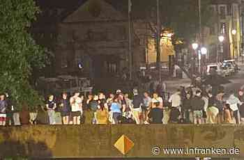 Bamberg: Menschenmassen an der Unteren Brücke - Stadt reagiert mit Appell