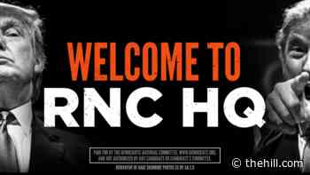 DNC plans to project image calling GOP 'party of Trump' on his DC hotel after Cheney vote
