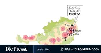 Erdbeben in Neunkirchen bis nach Wien zu spüren - Die Presse